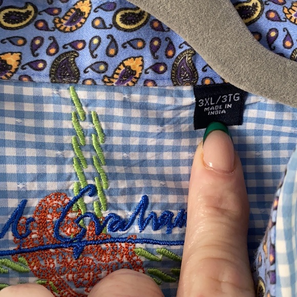 Robert Graham button down - Picture 3 of 7